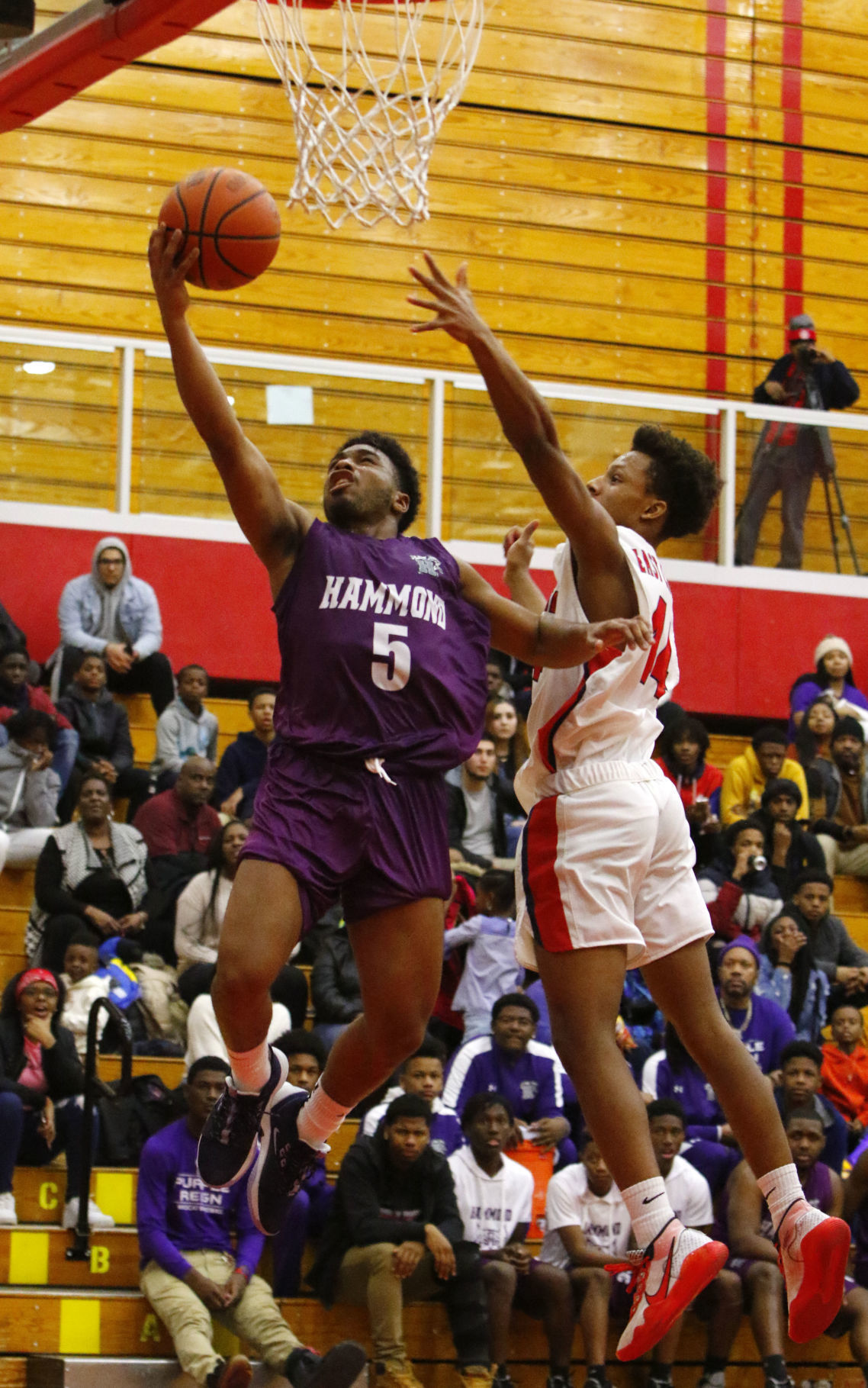 Hammond at EC Central boys basketball